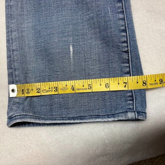 7 For All Mankind VTG Y2K Lexie Jeans Low Rise Bootcut Distressed Size 26P - Picture 13 of 13